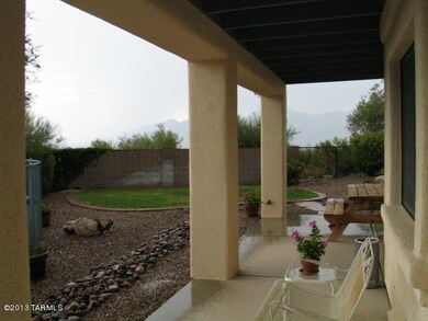 Covered patio