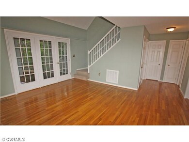 Den/Family/Great Room - Family room with wood floo