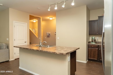 Kitchen/stairway