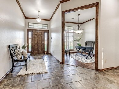 Beside the large entryway can be used as a formal 
