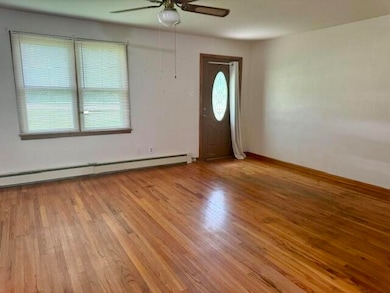 Living Room with hardwood floors