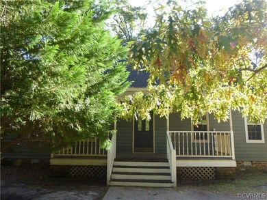 Full country front porch