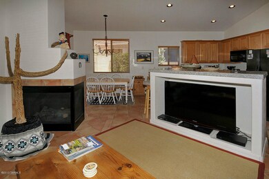 Media and Fireplace