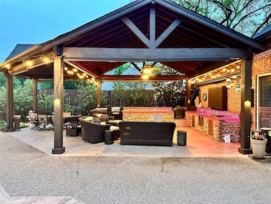 Evening on the patio