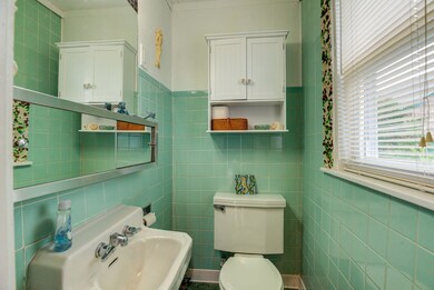 Half Bath on 1st Floor