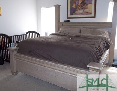 Master Bedroom. Large master bedroom is very light