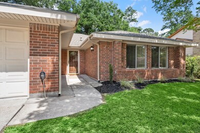 Lovely red brick front elevation. Home has gutter