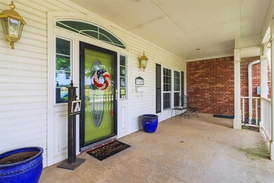 inviting front porch