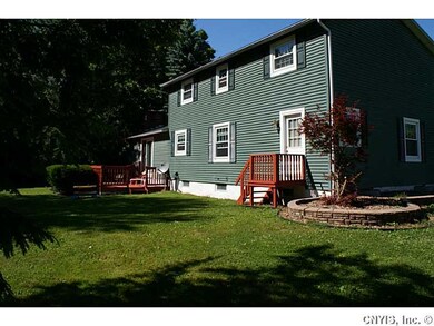 Backyard. Rear Elevation showing laundry room entr