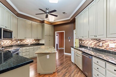 Updated and modern kitchen.