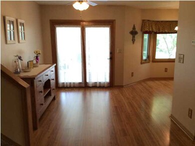Area for formal dining table and china hutch or bu