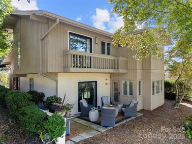 patio overlooking golf course
