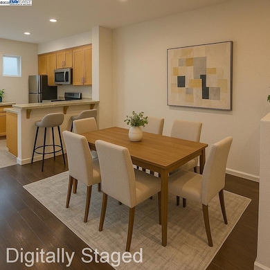 Digitally staged with AI