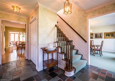 Welcoming foyer.