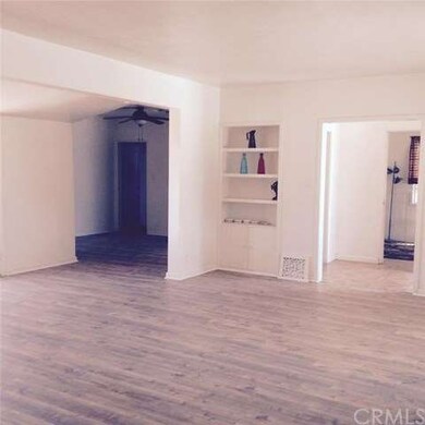 Dining room through front of living room. Note bui