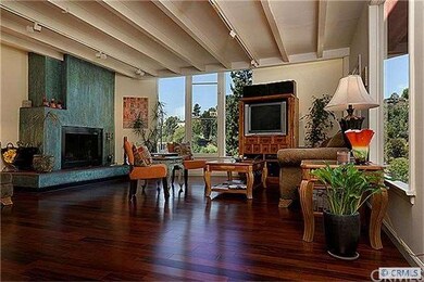 amazing verdi gris patina fireplace with view from