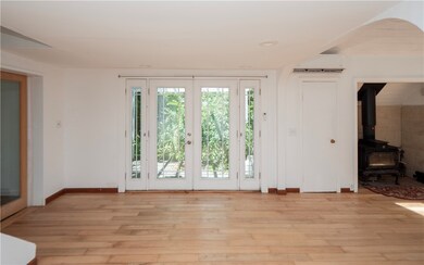 Frech doors to patio