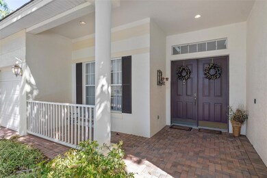 Inviting Front Entry and a Covered Porch too