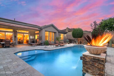 Backyard Twilight View
