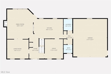 View of room layout
