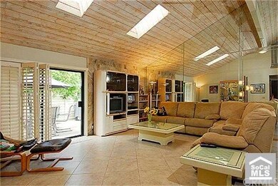Living Room with Floor to Ceiling Mirrors