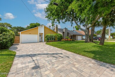 Pavered driveway