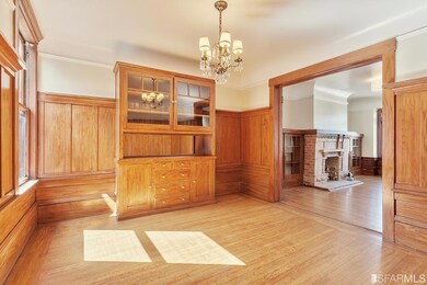 COVED CEILINGS AND MANY ORIGINAL DETAILS INCLUDING