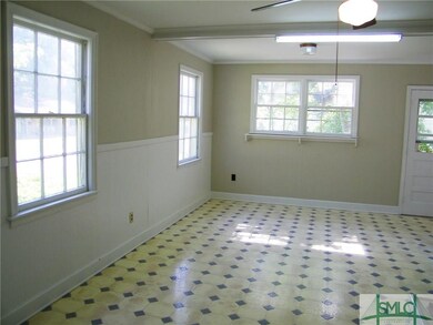 Very spacious kitchen.  Room for large table and 6