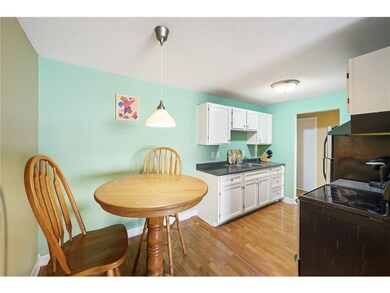 Dining space & kitchen