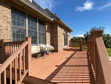 Outside deck