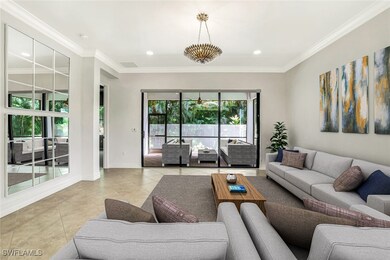 Living area is virtually staged