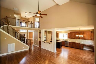 Wrought iron adds an extra touch of elegance in this home.  Neutral palette and barely lived in home.  Feels like new.