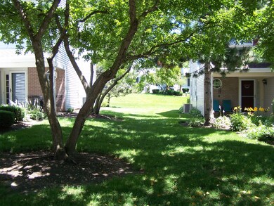 Common area between buildings