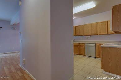 hall to kitchen view
