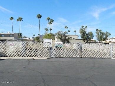 Gated RV Storage Area