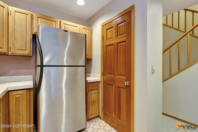 Corner pantry for storage\