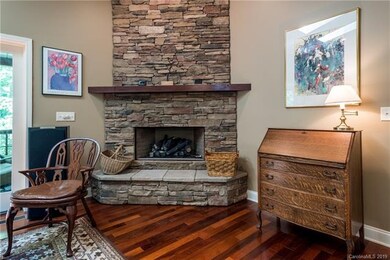 Stone Fireplace