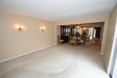 Living area looks at dining area