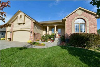 The front porch is ideal for a seating area or a f