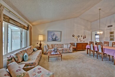 Living & Dining rooms with newer windows