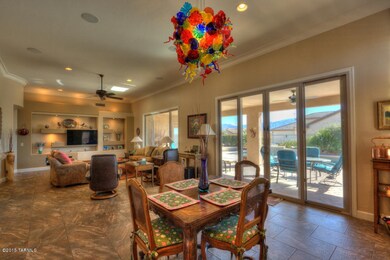 great room from dining area