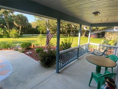 Front porch & view