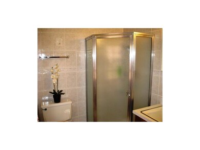 Master bathroom with shower