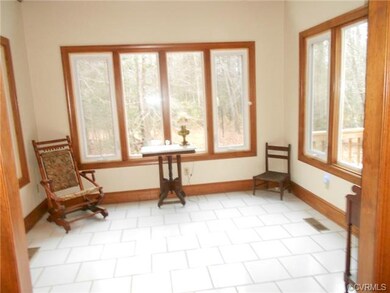 Florida room off of the family room - note how bri