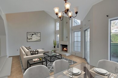 Dining Room, Living Room virtually staged.