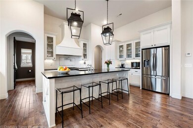 Coffee bar-Cabinets aplenty