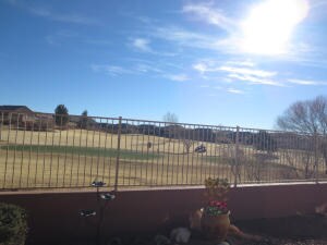 View of golf course