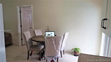 Kitchen dining area