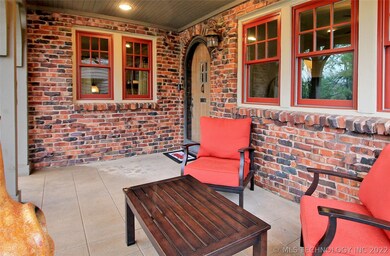 Covered Front Porch.