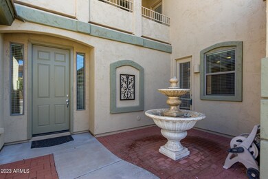 Entry courtyard